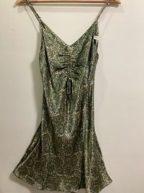 Zara | Dresses | Back Neckline Detail Drape Dress | Poshmark